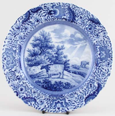 Plate Durham Ox c1820